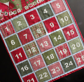 advent calendar Northcott fabric panel