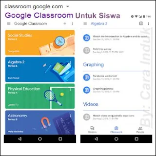 Cara Menggunakan Google Classroom Untuk Siswa, Cara Menggunakan Google Classroom, Di Hp, Cara Masuk Google Classroom Lewat Hp