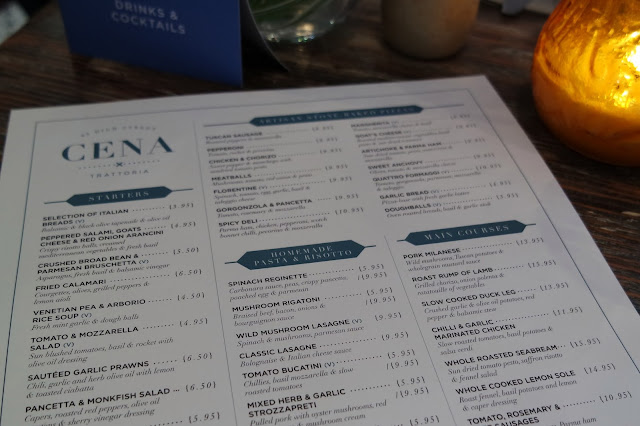 Cena Yarm Restaurant Review