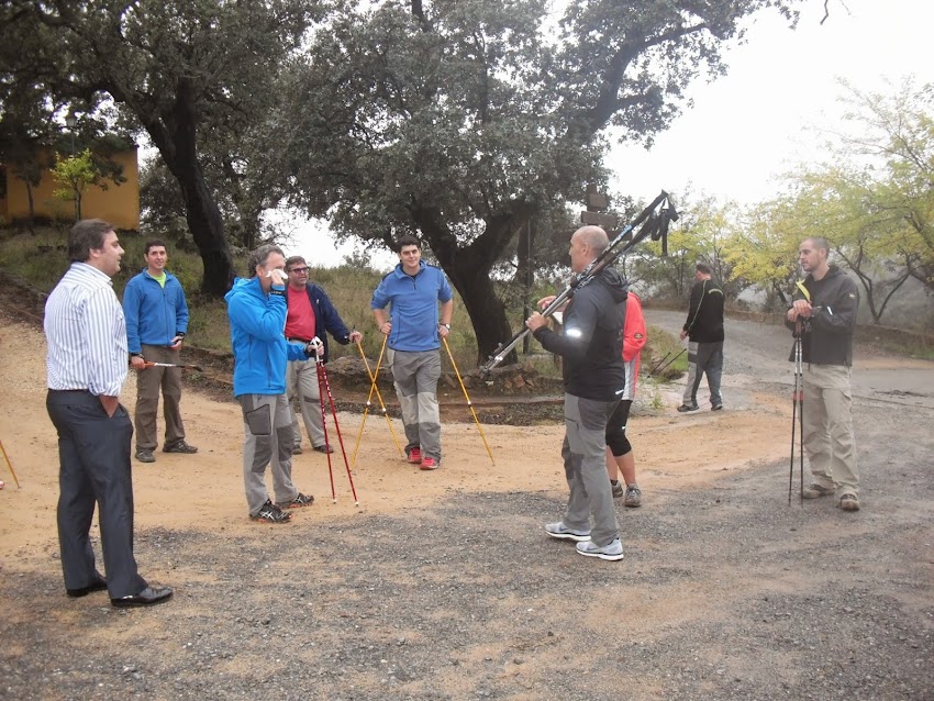 CURSOS NORDIC WALKING SANTA ANA LA REAL - OCTUBRE 2013