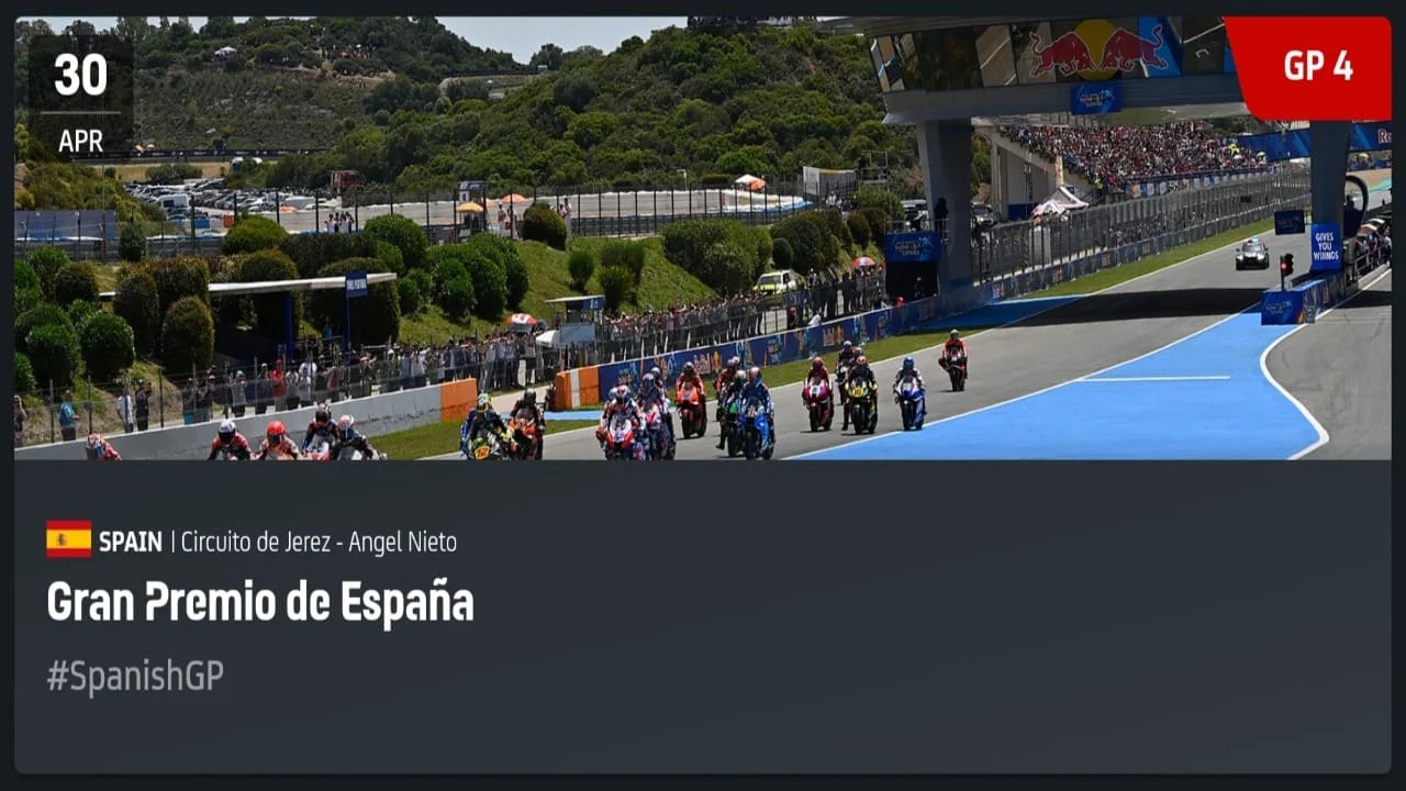 full race motogp spanyol 2023 tayangan ulang