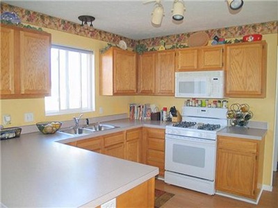 kitchen before - Favorite Paint Colors