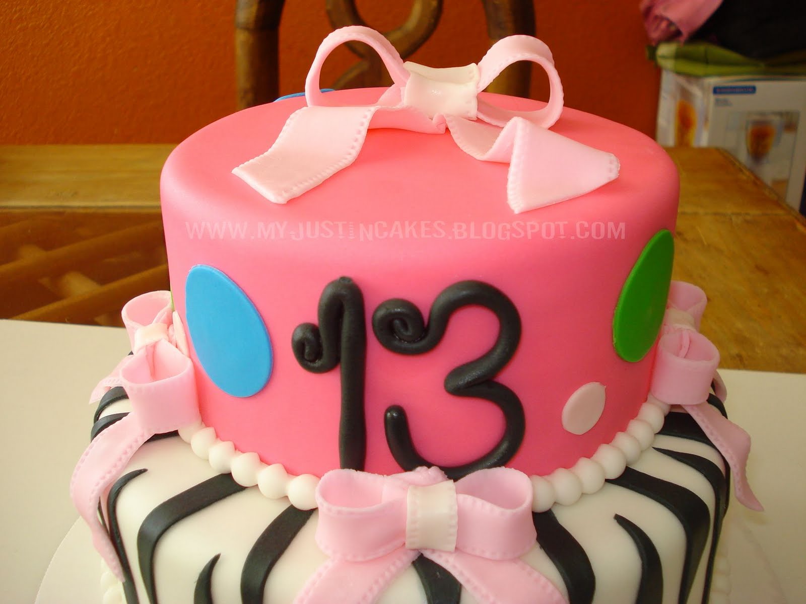 Just in Cakes: 13 Year Old Girl Birthday Cake