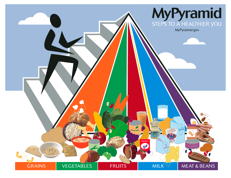 Ways To Live A Healthier Life: New vs. Old Food Pyramid