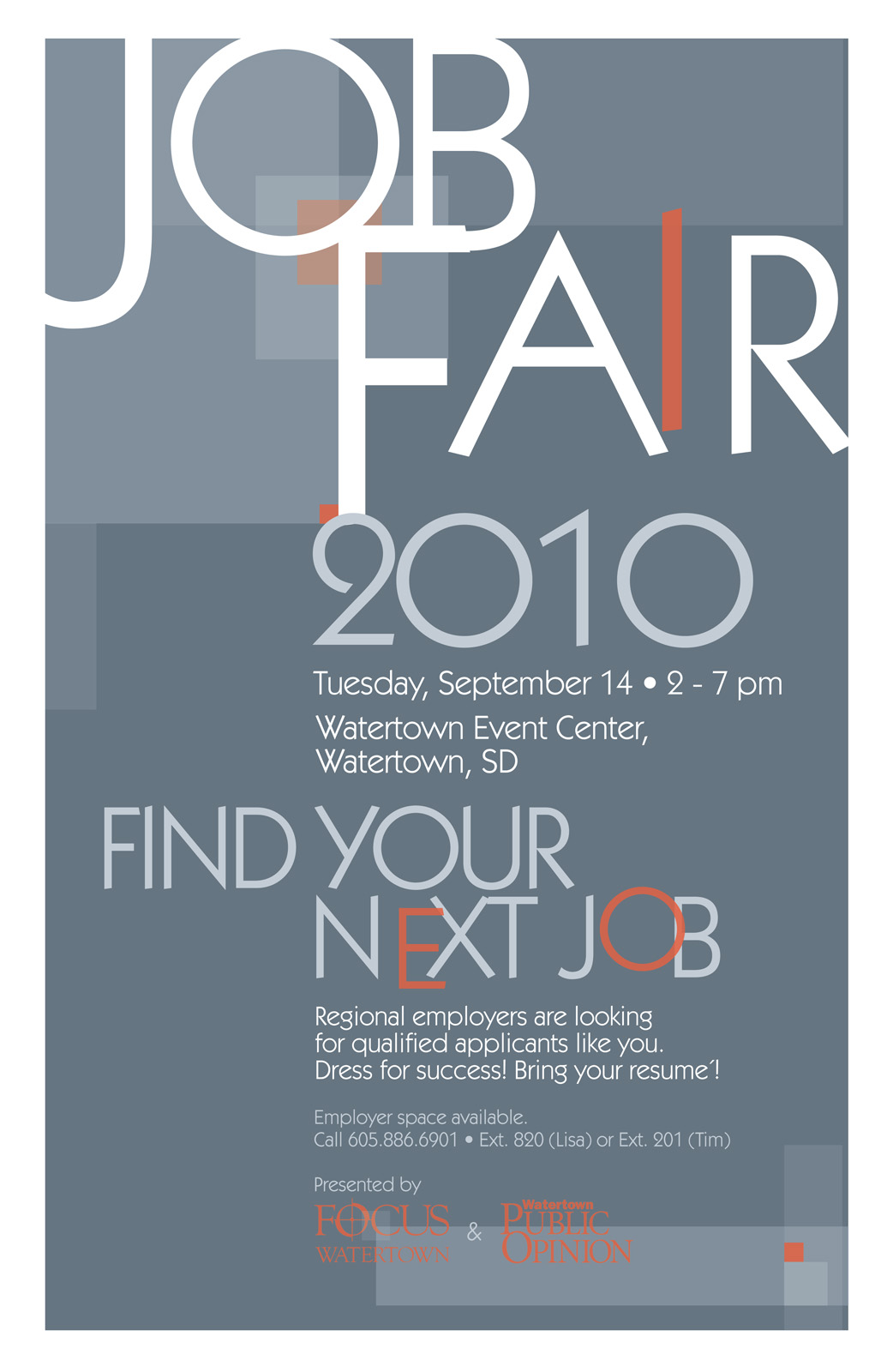 Job fair and Poster on Pinterest