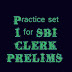 Practice set 1 of the ENGLISH SERIES (Error detection, phrase replacement,fillers,  Para jumbles)( new pattern) for SBI CLERK 2020 