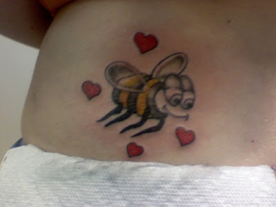 Best Bee Tattoos Design-Animal Tattoos