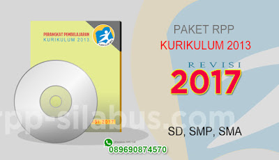 Sedia RPP Kurikulum 2013 Revisi 2017 SD, SMP, SMA Lengkap