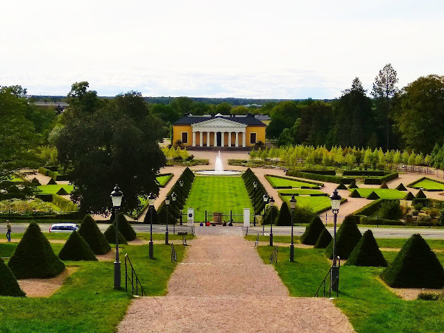 Jardín Barroco en el Botánico de la Universidad de Uppsala