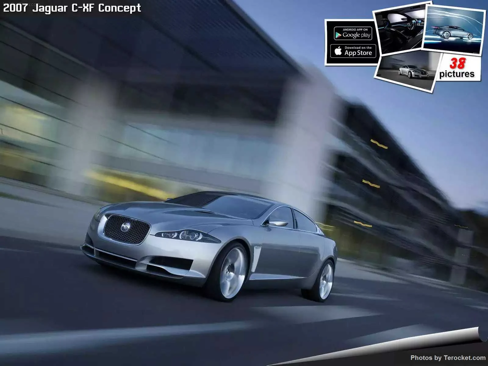 Hình ảnh xe ô tô Jaguar C-XF Concept 2007 & nội ngoại thất