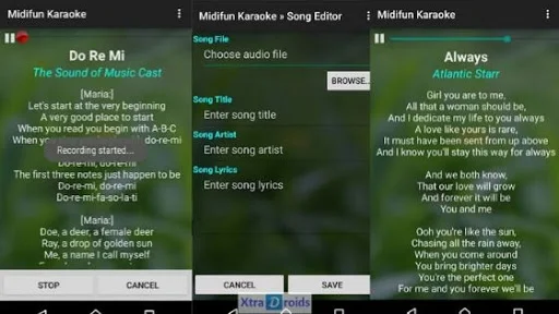 APLIKASI MIDIFUN KARAOKE OFFLINE