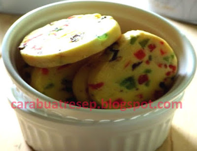 Foto Resepi Tutti Frutti Cookies Tanpa Telur Sederhana Spesial Asli Enak