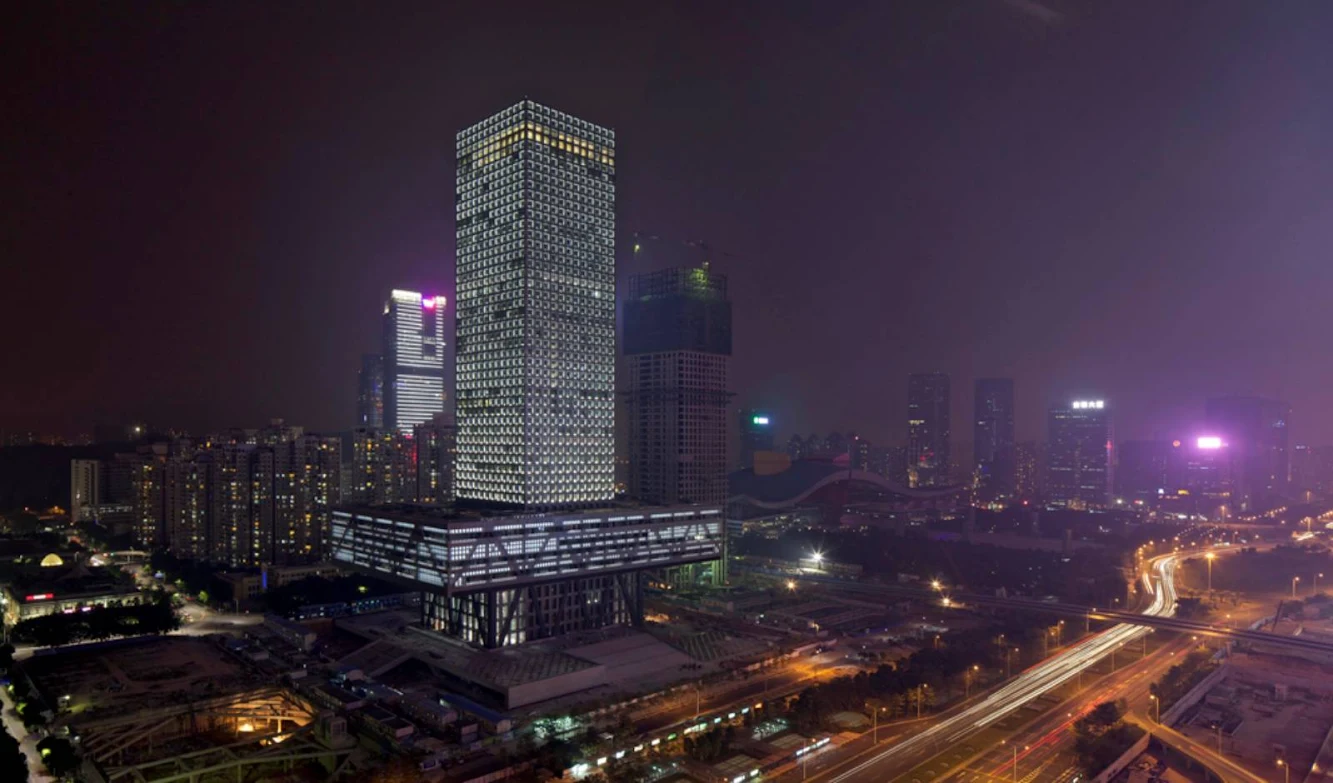 Shenzhen Stock Exchange Building by Oma