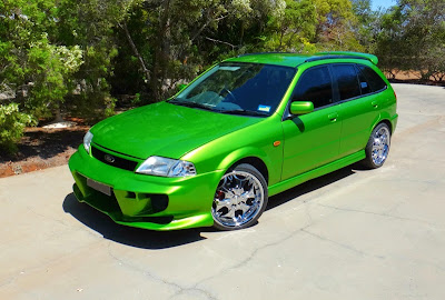 modifikasi mobil ford laser kq Sr2