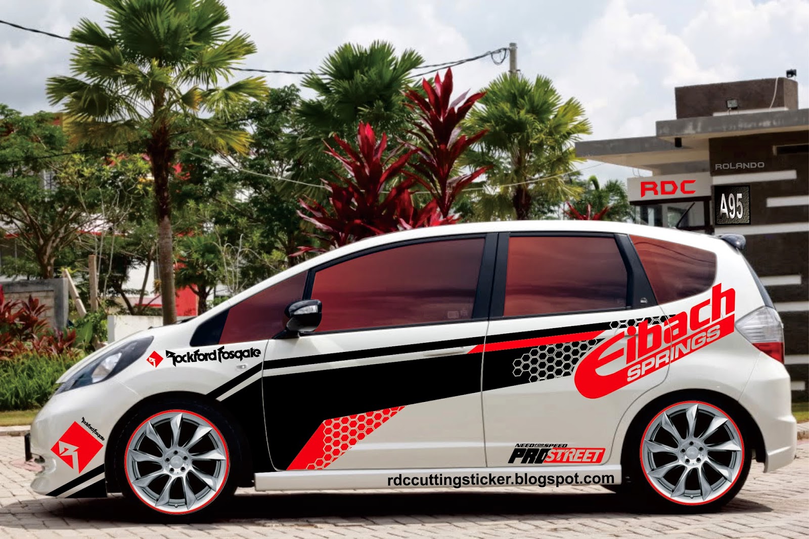  Modifikasi Stiker Mobil Honda Brio Modifotto