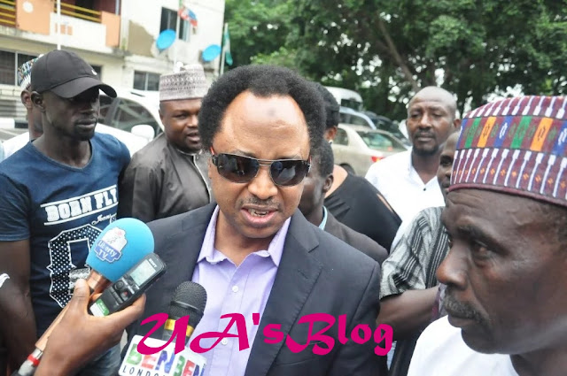 APC vs PDP: What Shehu Sani said after meeting with Oshiomhole 