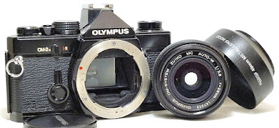 Olympus OM-2n 35mm SLR Film Camera Kit #445 2