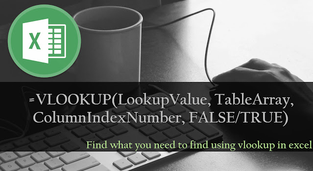 vlookup in excel, how to do the vlookup