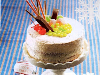 Gambar Resep Cake vanili Krim Moka