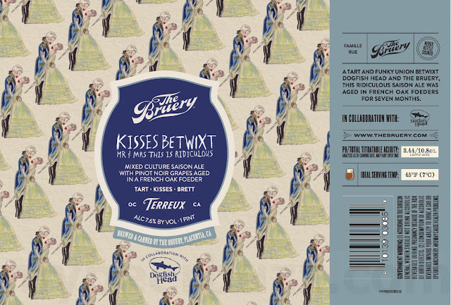 Bruery Terreux & Dogfish Head Collaborate On Kisses Betwixt