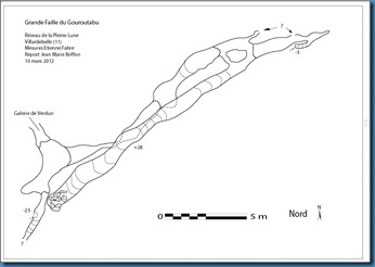 Grande Faille du Gouroutabu plan