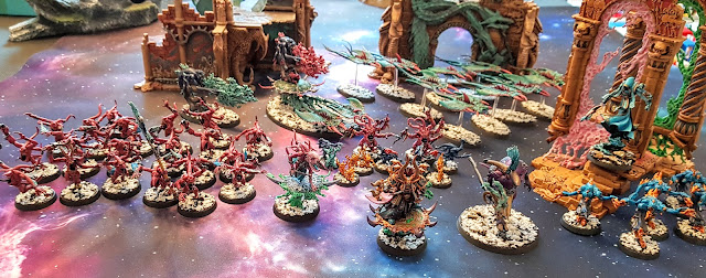 Slaanesh Daemons - 1200pts - Behead The Viper - Narrative mission from Vigilus Defiant Warhammer 40,000