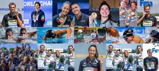 Mondiali di nuoto: Fiamme oro quarta potenza mondiale