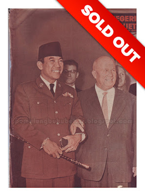Majalah Negri Soviet Cover Sukarno Cetakan 1960