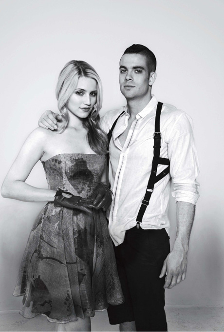 Mark Salling and Dianna Agron on Paper Magazine