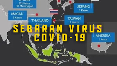 Update terbaru data sebaran kasus virus Covid-19