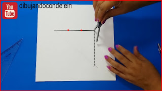 division de una recta, geometría , dibujo para principiantes, delein padilla dibujando con delein, clases gratis de dibujo, como dibujar, ideas para dibujo, dibujo facil, dibujo para principiantes, dibujo paso a paso, diy, tutorial de dibujo, mandala, zentangle  