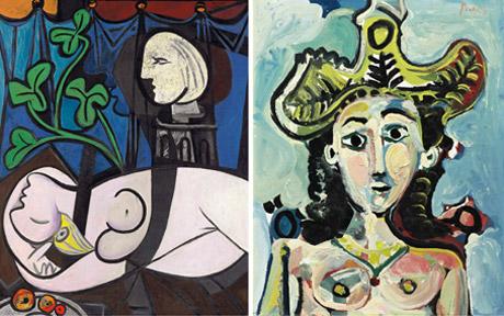 picasso paintings of women. Picasso#39;s paintings believed