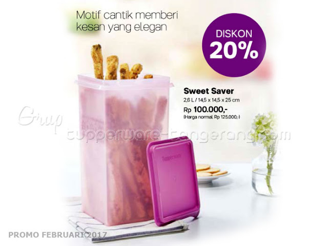 Sweet Saver Tupperware Promo Februari 2017