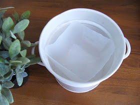 recycled milk container