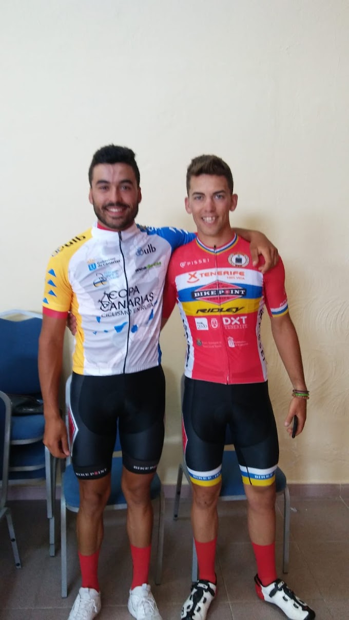 Manuel Pérez (Tenerife Bike Point Pizzería Española), líder de la Copa Canarias