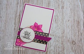 Eastern Beauty To See You Is To Smile Watercolour Card - Buy the Stampin' Up! UK Stamps here