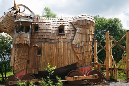 Trojan Horse, the World’s Wackiest Hotel