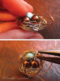 DIY Bird Nest Necklace: Tried&Twisted