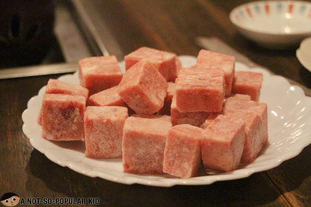 Famous Wagyu Beef Cubes of Urameshi-Ya