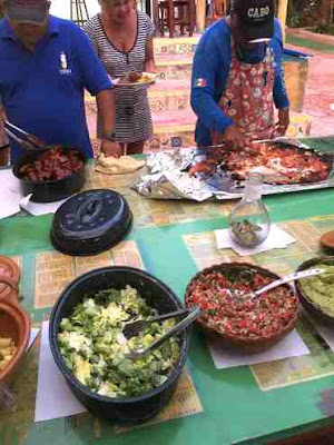 Barbecue at El Milagro Marina Isla Mujeres