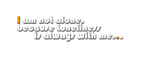 Loneliness PNG Text  