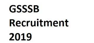 GSSSB Recruitment 2019-www.gsssb.gujarat.gov.in 2367 Supervisor Instructor Jobs Download Online Application Form