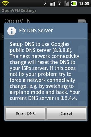 Fix DNS Server