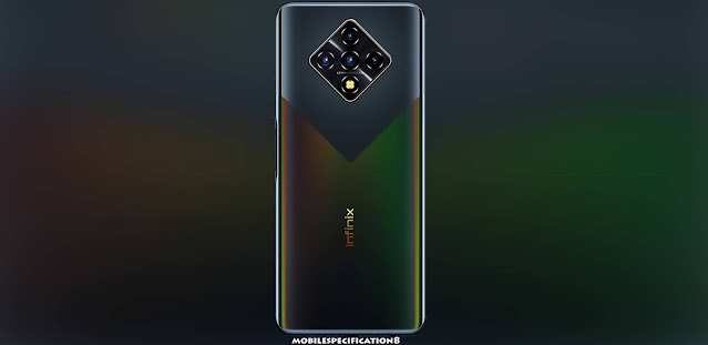 Infinix Zero 8i Black diamond colour