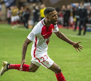 Foto Thomas Lemar Saat Bermain untuk Monaco