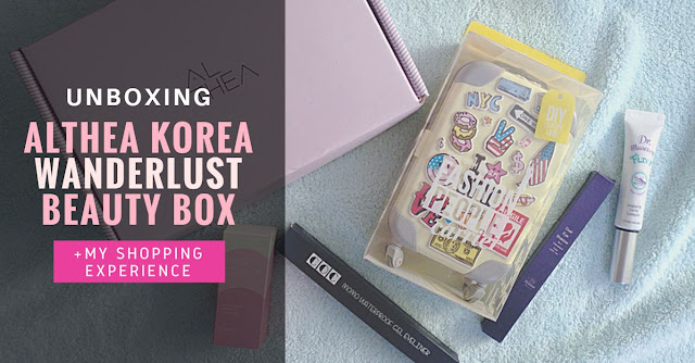 Unboxing Althea Korea Wanderlust Beauty Box + My Shopping Experience Review by Always Caturday Blog