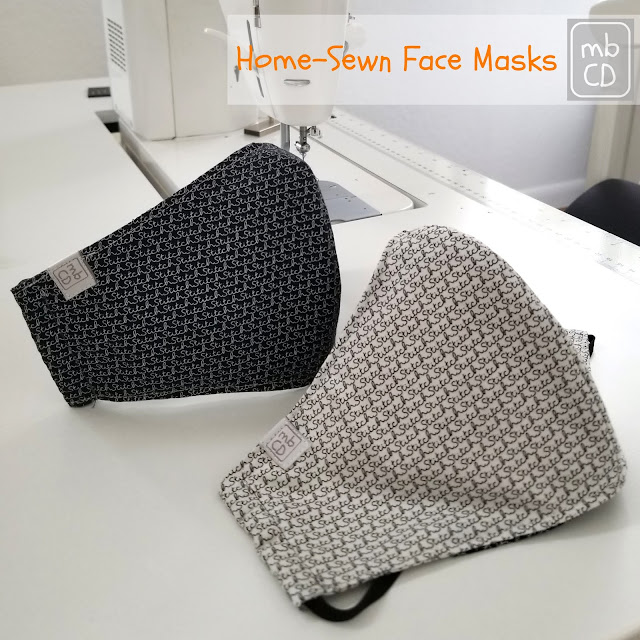 Home-Sewn Face Masks by www.madebyChrissieD.com