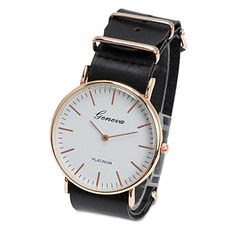 montre femme noire