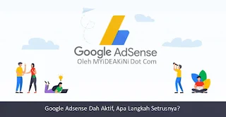 google adsense dah aktif