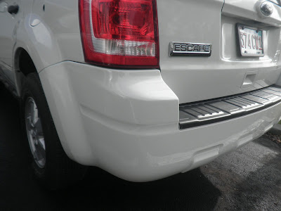 2010 Ford Escape with bumper damage repaired at Almost Everything Autobody